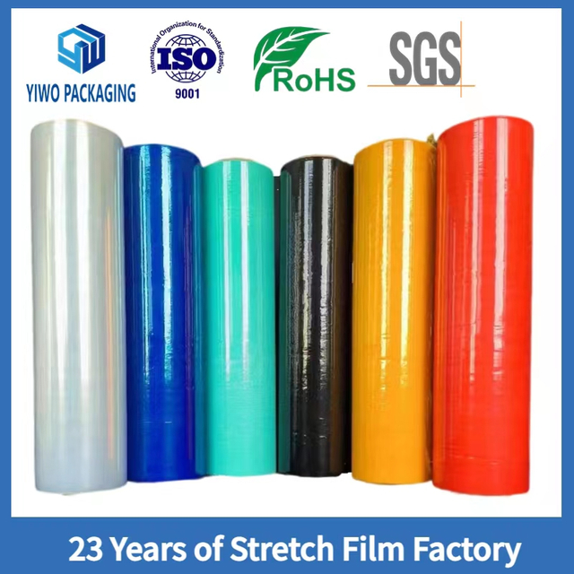 Colored Hand Stretch Film for Distinguishing Goods