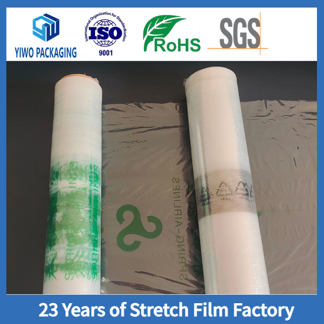 Machine-use Custom Printed Strength Stretch Wrapping Film for Packing