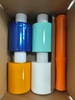 1.5 Inches Colored Handle Stretch Film for Distinguishing Goods
